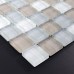 Glass Mosaic Tiles Blacksplash Crystal Mosaic Tile Bathroom Wall Colors Stickers Cheaper tiles ZZ018