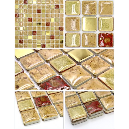 Wholesales Porcelain Square Mosaic Tiles Design porcelain tile flooring Kitchen Backsplash JN002