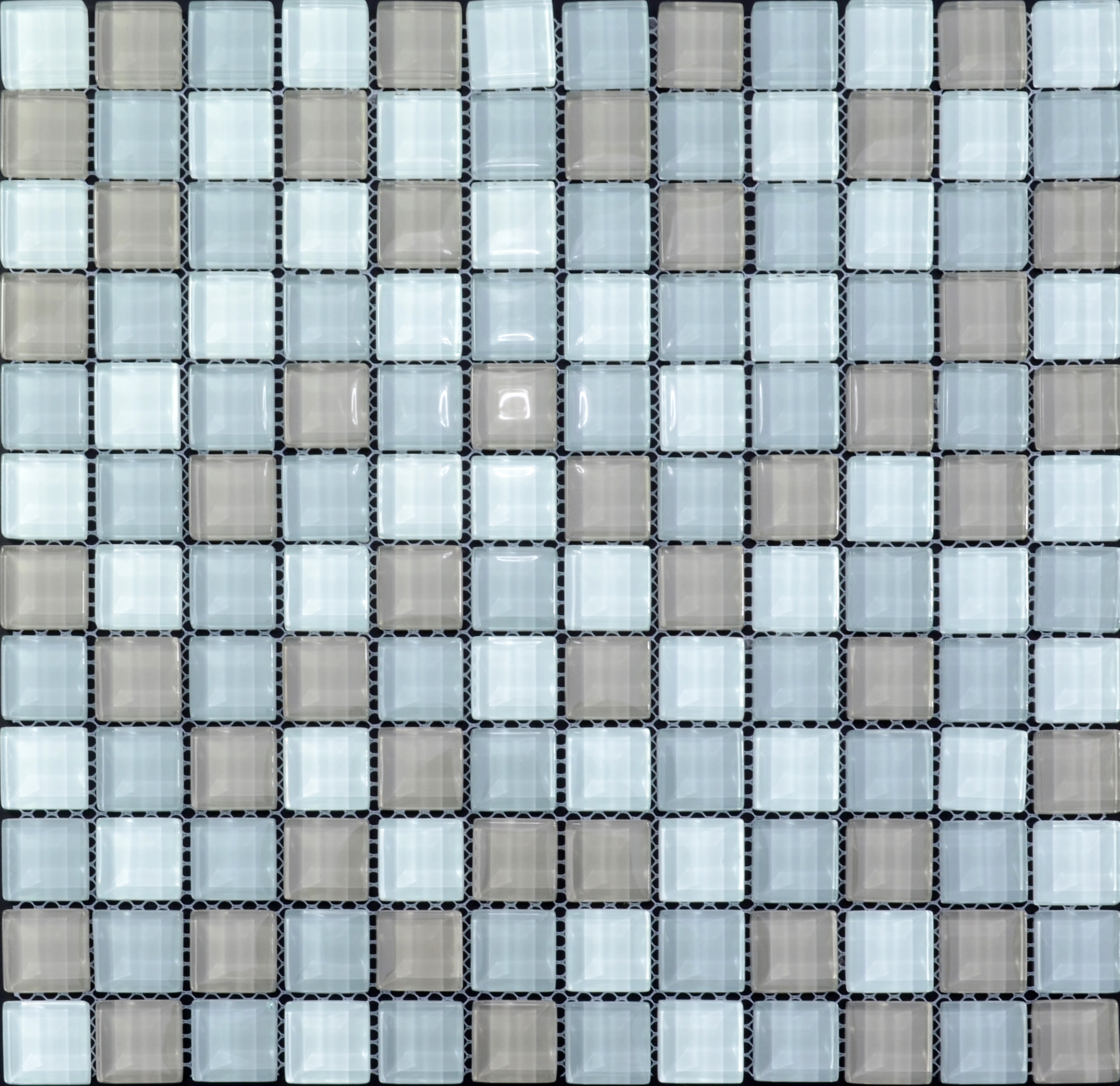 glass mosaic tile crack