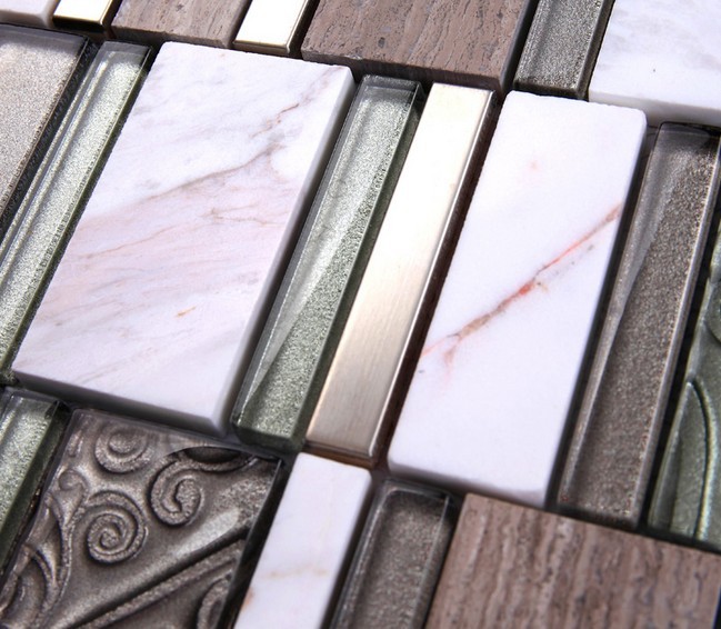 glass mosaic tile  